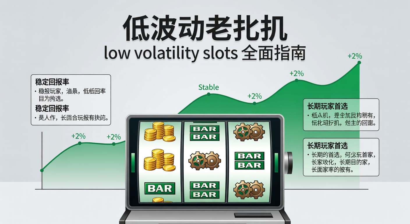 低波动老虎机 low volatility slots：选号与玩法要点