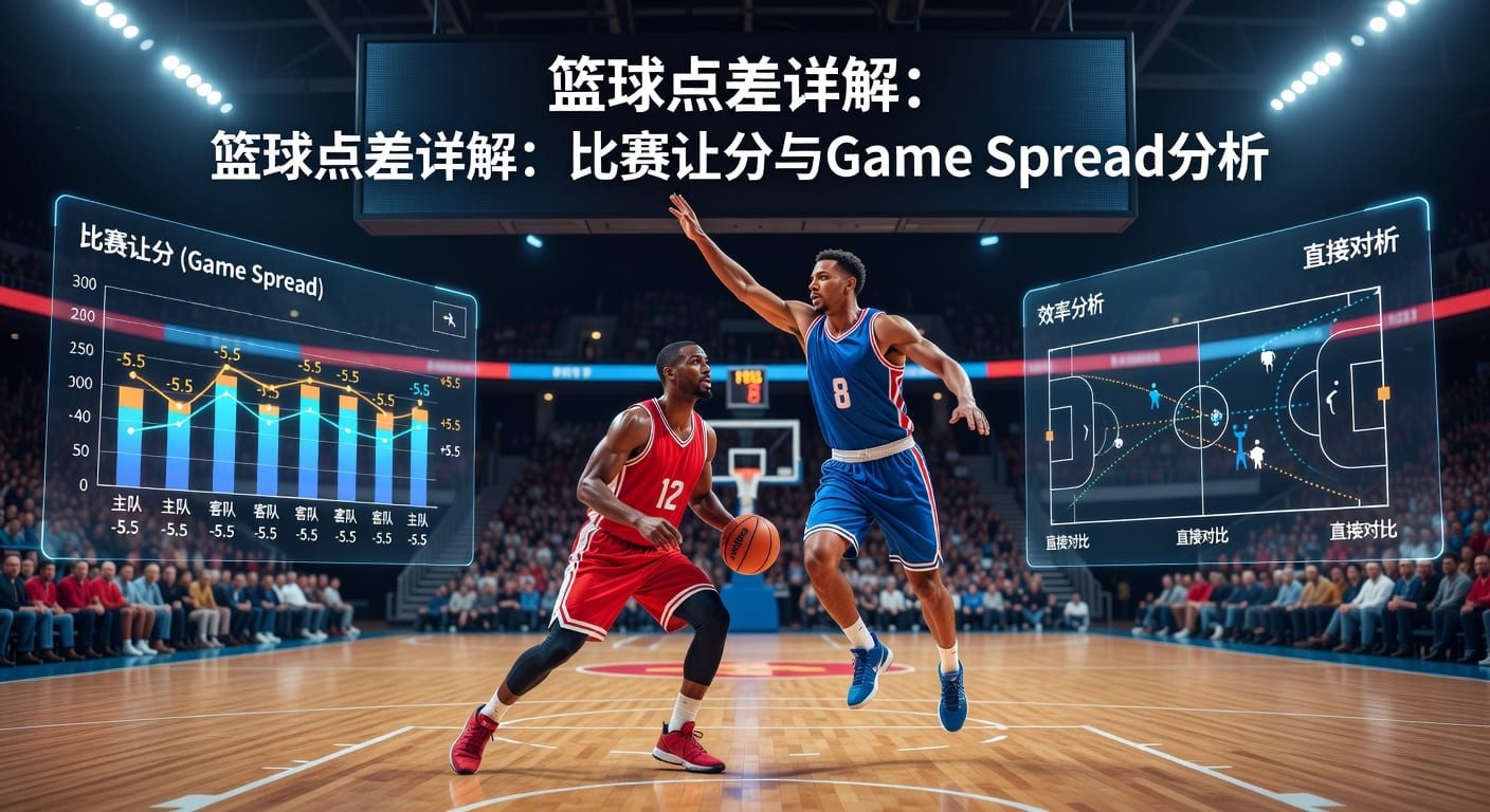 篮球点差 比赛让分 game spread 解读与实战判断
