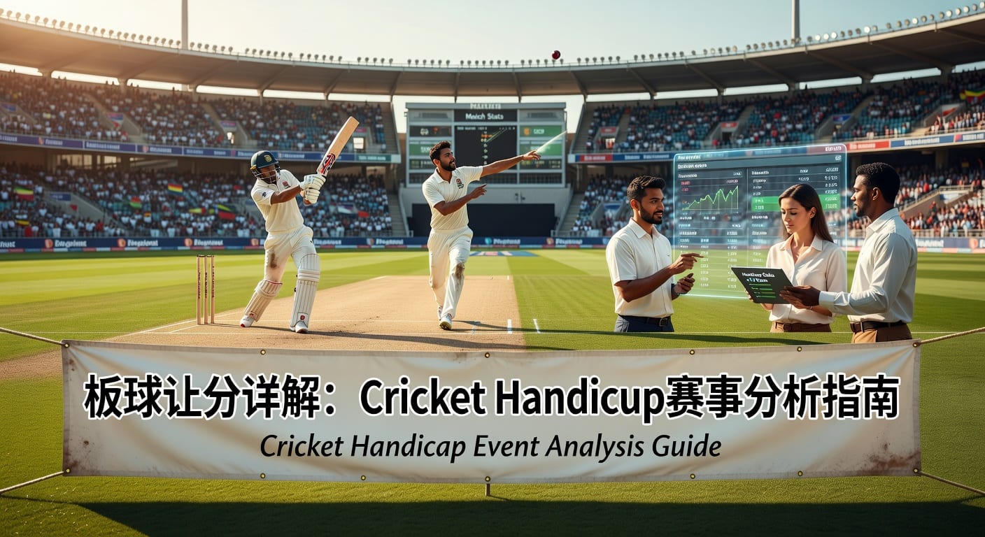 板球让分 Cricket Handicap 规则与盘口解读