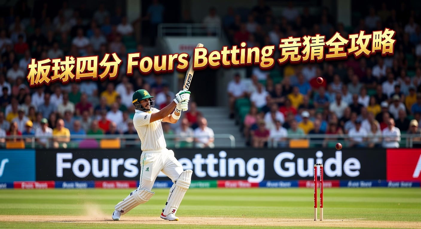 板球四分 Fours Betting 下注逻辑与盘口判断