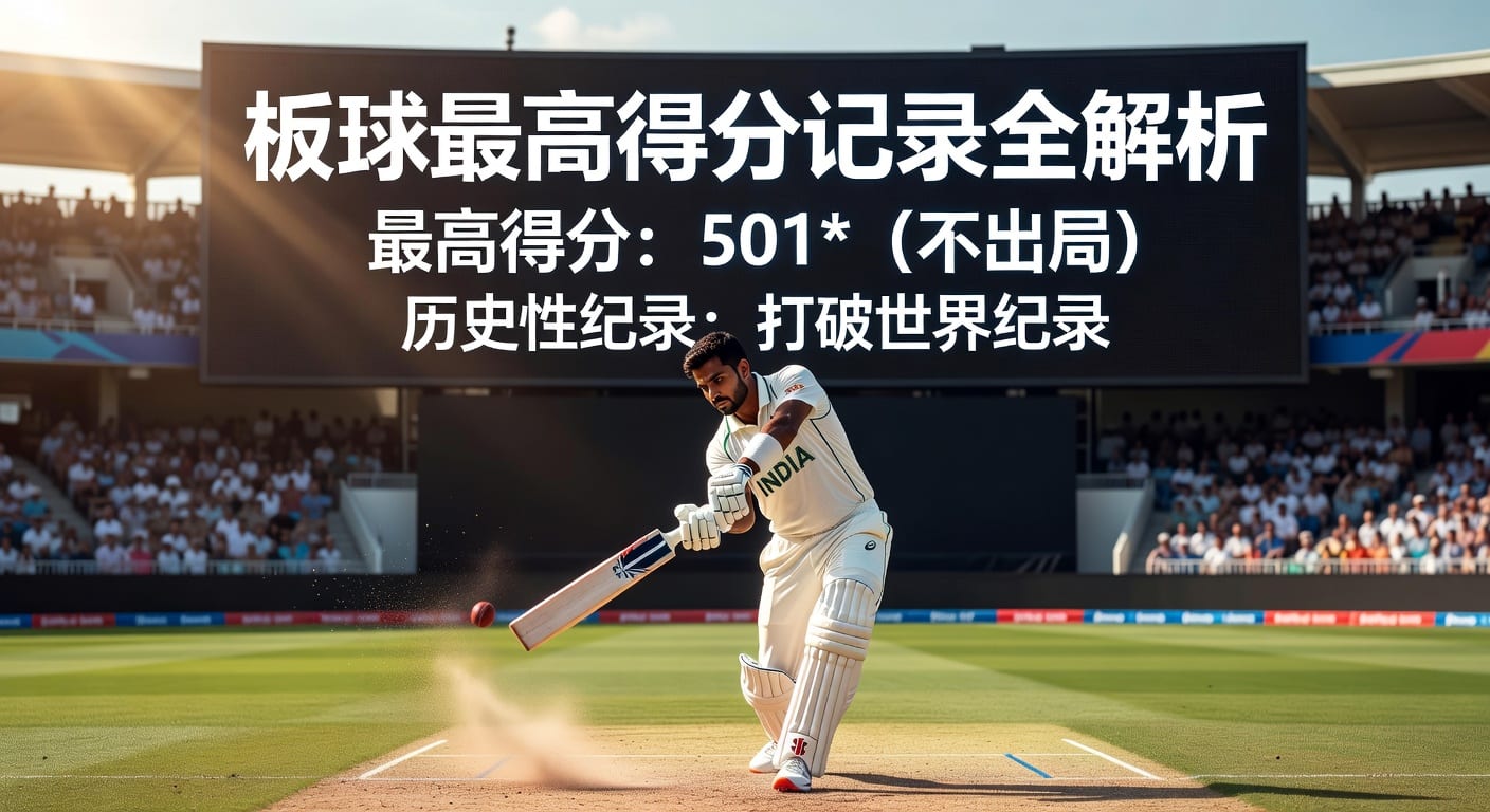 板球最高得分 Highest Score｜2026年记录与规则解读