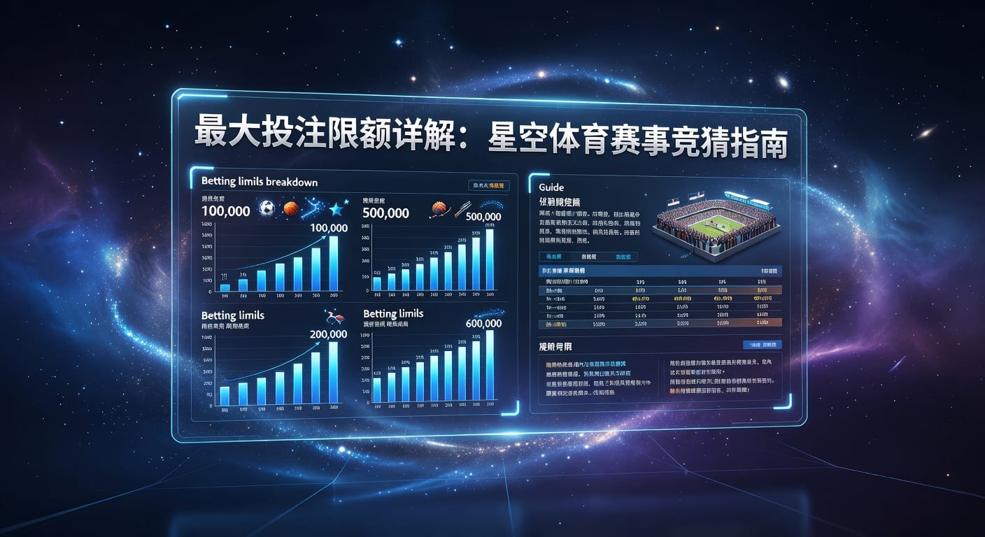 最大投注限额：体育下注前必须弄懂的上限规则