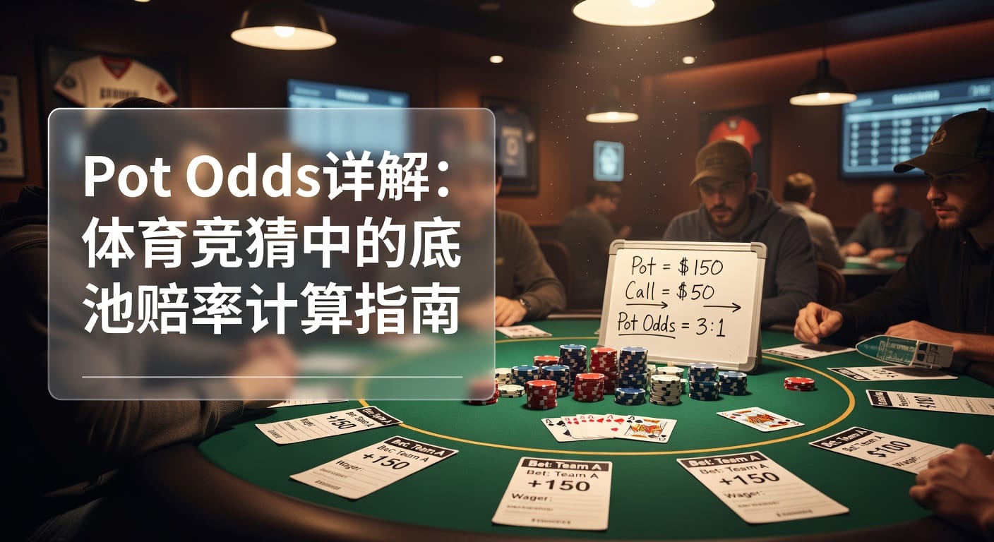 底池赔率 pot odds：计算方法与实战决策指南